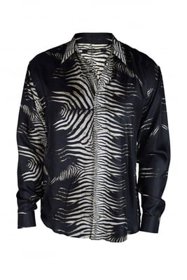 Roberto Cavalli Camisa Negro