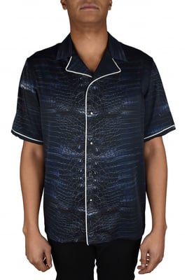 Roberto Cavalli Camisa Negro