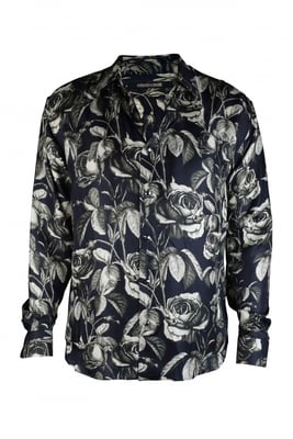 Roberto Cavalli Camisa Negro