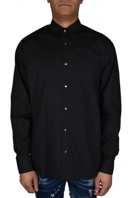 Roberto Cavalli Camisa Negro