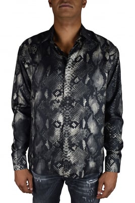 Roberto Cavalli Camisa Negro