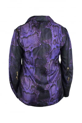 Roberto Cavalli Camisa Púrpura