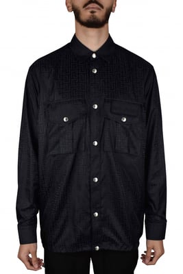 Balmain Camisa Negro