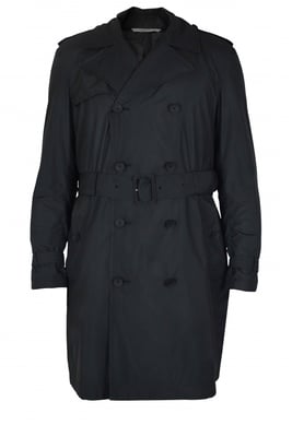 Valentino Garavani Gabardina Negro