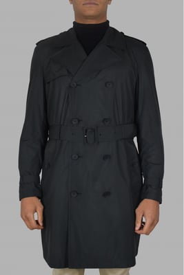 Valentino Garavani Gabardina Negro