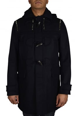 Valentino Garavani Chaqueta Rockstud Untitled Negro