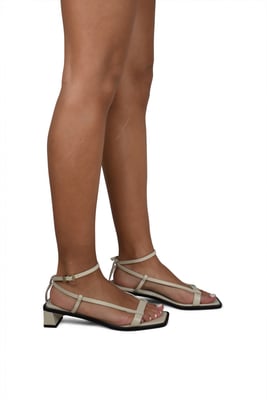 Anest Collective Sandalias Linea Blanco