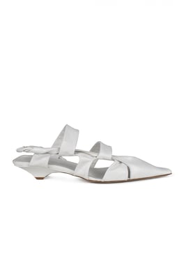 Bottega Veneta Sandalias BV Point Blanco