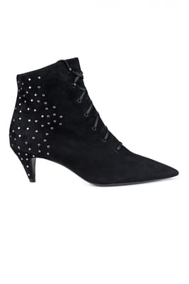 Saint Laurent Botines Kiki 45 Negro