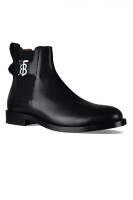 Burberry copy of Botas Chelsea Luke Negro