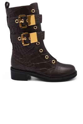 Giuseppe Zanotti Botas de cuero Marrón