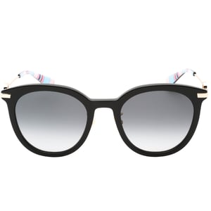 Kate Spade Keesey/G/S Gafas de sol negras con lentes SF gris oscuro
