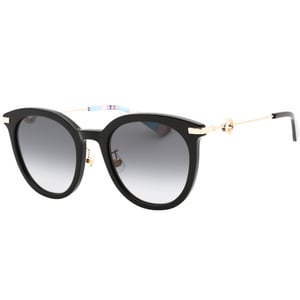 Kate Spade Keesey/G/S Gafas de sol negras con lentes SF gris oscuro