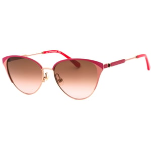 Kate Spade Alianna/G/S Gafas de sol con lentes SF en color marrón y rosa en oro rosa