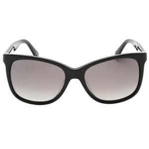 Gafas de sol negras con lentes SF PZ grises Danalyn de Kate Spade