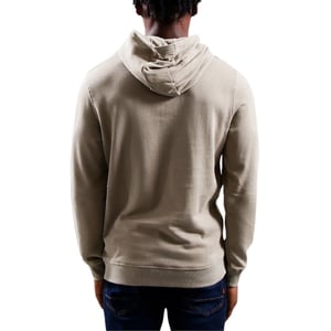 Lyle & Scott Branded sudadera con capucha color caqui y beige ahumado