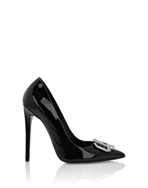 Patent Leather High Heels Gothic Plein
