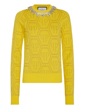 Jersey Cuello Redondo Monogram
