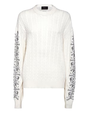 Jersey Cuello Redondo Skull