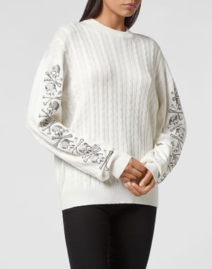 Jersey Cuello Redondo Skull