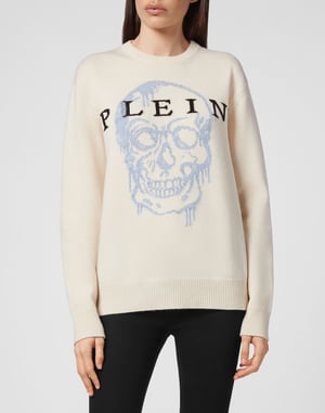 Jersey Cuello Redondo Skull