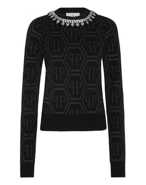 Jersey Cuello Redondo Monogram