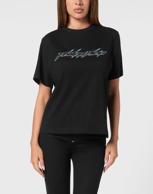 Jersey T-Shirt Man Fit Round Neck Ss Logo