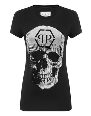 Camiseta Cuello Redondo Skull