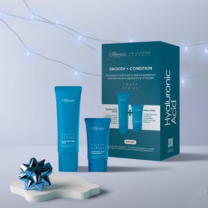 skinChemists Serie Juventud Máscara de Ácido Hialurónico + Suero Facial de Ácido Hialurónico 80ml