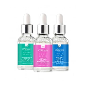 skinChemists Serie Juventud Combo de Sérums Antienvejecimiento
