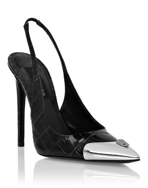 Zapatos Slingback Skull