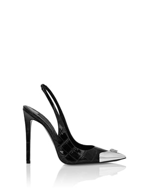 Zapatos Slingback Skull