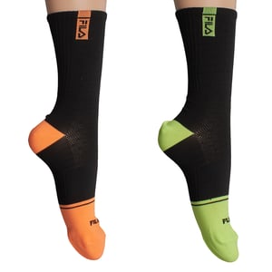 Pack-2 Calcetines Largos para Ciclismo F2524 para Hombre y Mujer