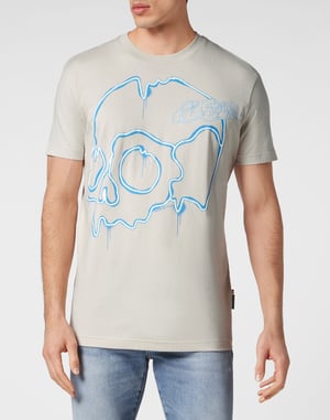 Camiseta Cuello Redondo Skull