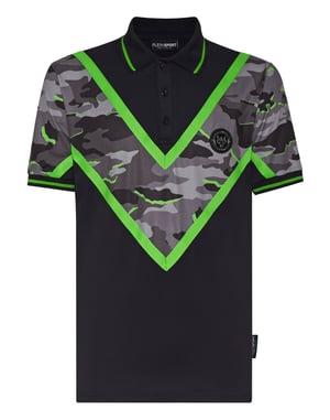 Camiseta Cuello Redondo Camouflage