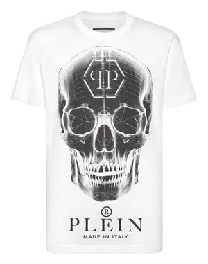 Camiseta Cuello Redondo Skull