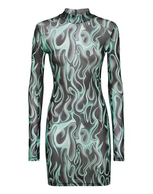 Vestido Corto Flame