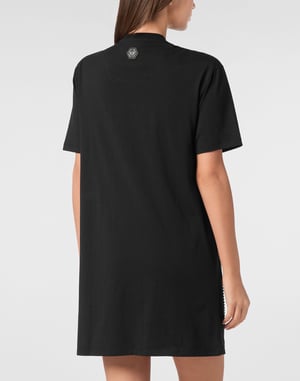 T-Shirt Short Dresses Face