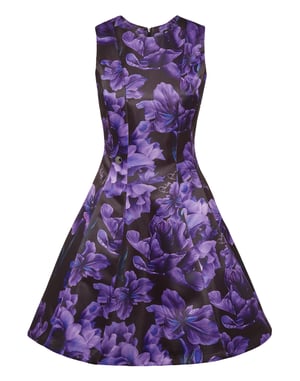 Vestido De Día Flowers