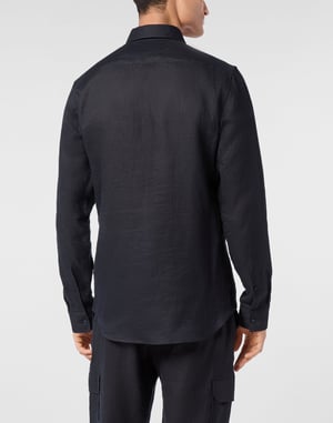 Linen Shirt Sugar Daddy Cut Ls