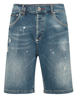 Denim Shorts Formentera Skull