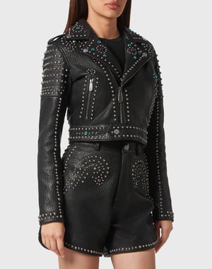 Chaqueta De Cuero