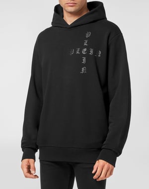 Sudadera Con Capucha Gothic Plein