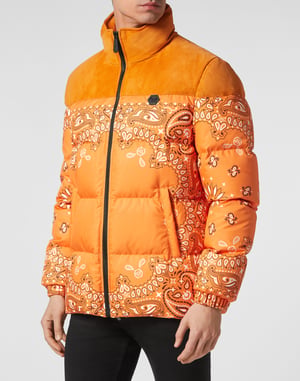 Chaqueta De Nylon Paisley