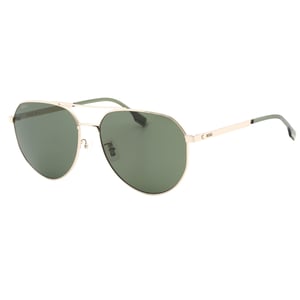 Hugo Boss gafas de sol doradas con lentes verdes