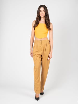 Patrizia Pepe Top de mujer naranja