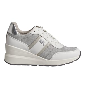 Sneakers Mabel de Piel y Malla de Cadena Brillante 43S4MBFSBD para Mujer