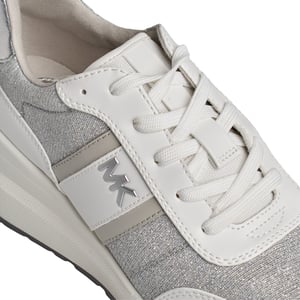 Sneakers Mabel de Piel y Malla de Cadena Brillante 43S4MBFSBD para Mujer