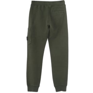 Pantalones deportivos verdes con parche de bolsillo de Stone Island