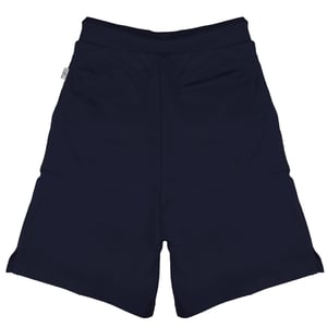 Plein Sport pantalones cortos en azul marino con logo de firma grande